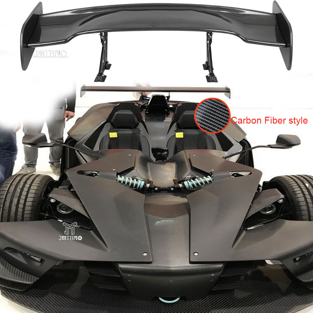 For Polaris Slingshot 57"Rear Wing Trunk Spoiler GT Style Wing Carbon Fiber Look