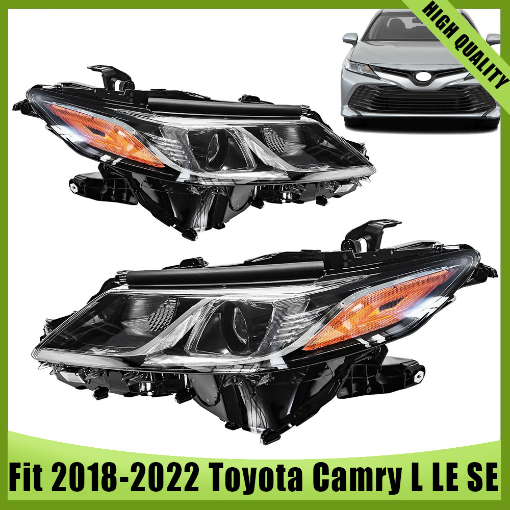 For 2018-2020 2021 2022 2023 2024 Toyota Camry L SE LE LED Headlamp Headlight