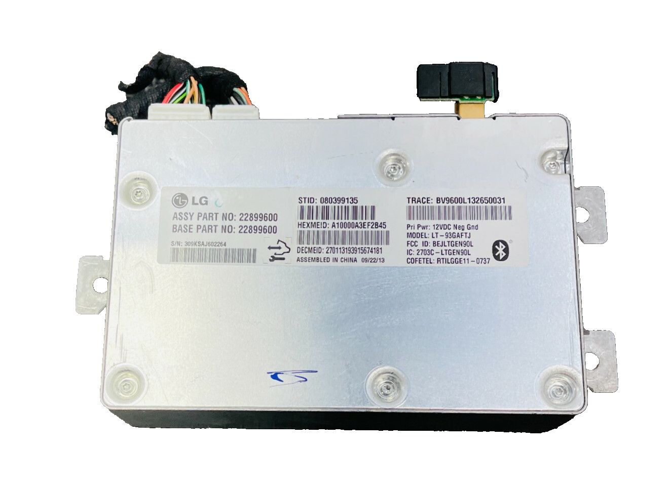 12-14 Cadillac CTS Onstar Communication Interface Module Assembly OEM