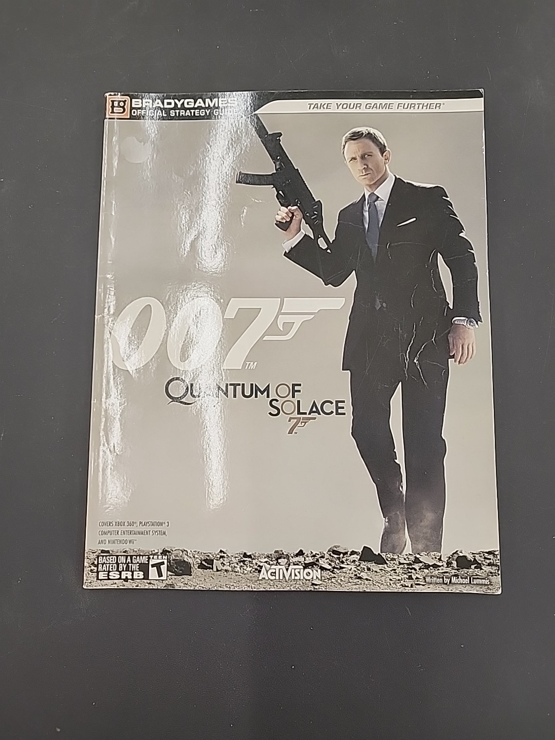 007 Quantum of Solace Official Strategy Guide Brady PS3 Xbox 360 Wii Activision