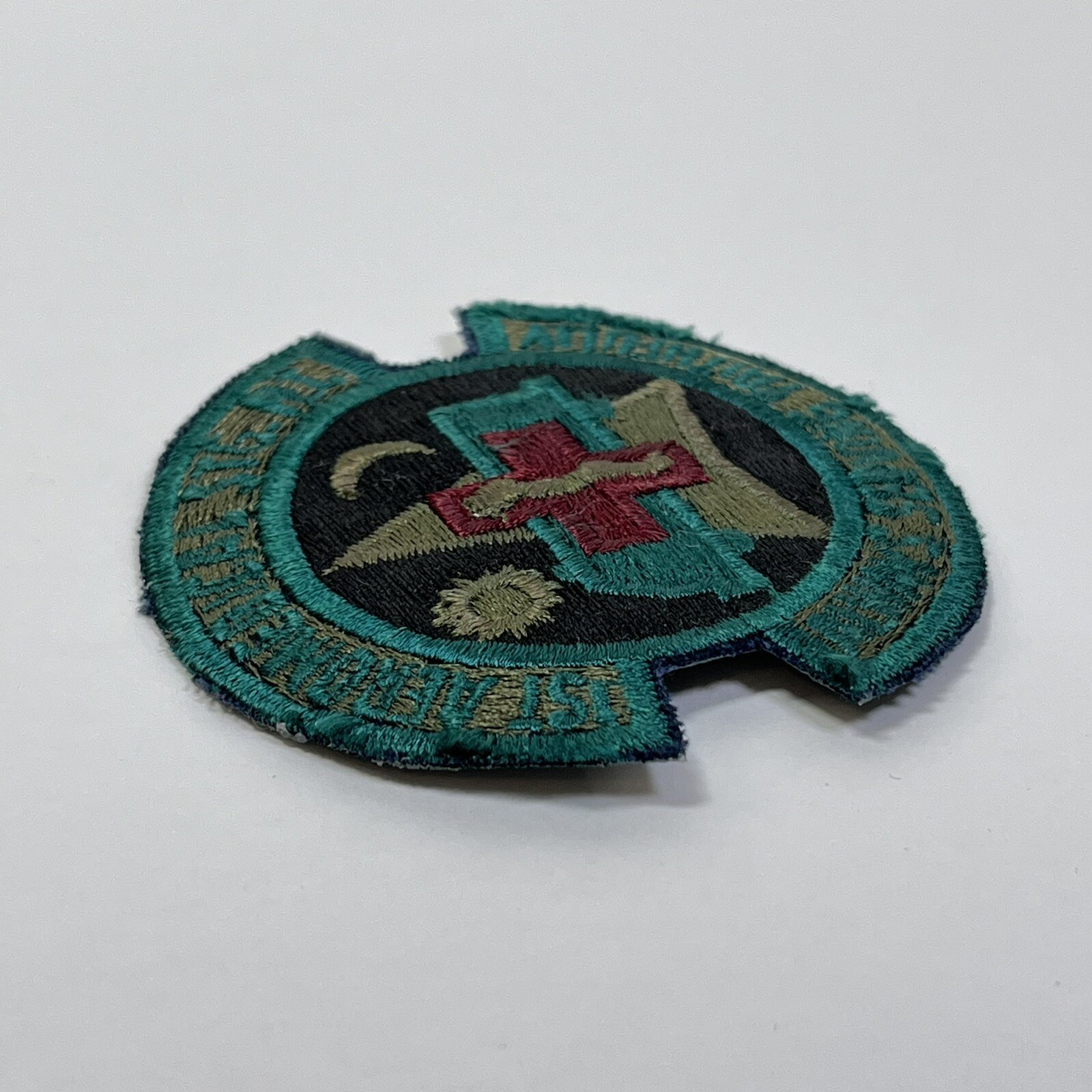 Vintage 1st Aeromedical Staging Flight PATCH Always Serving Faithfully