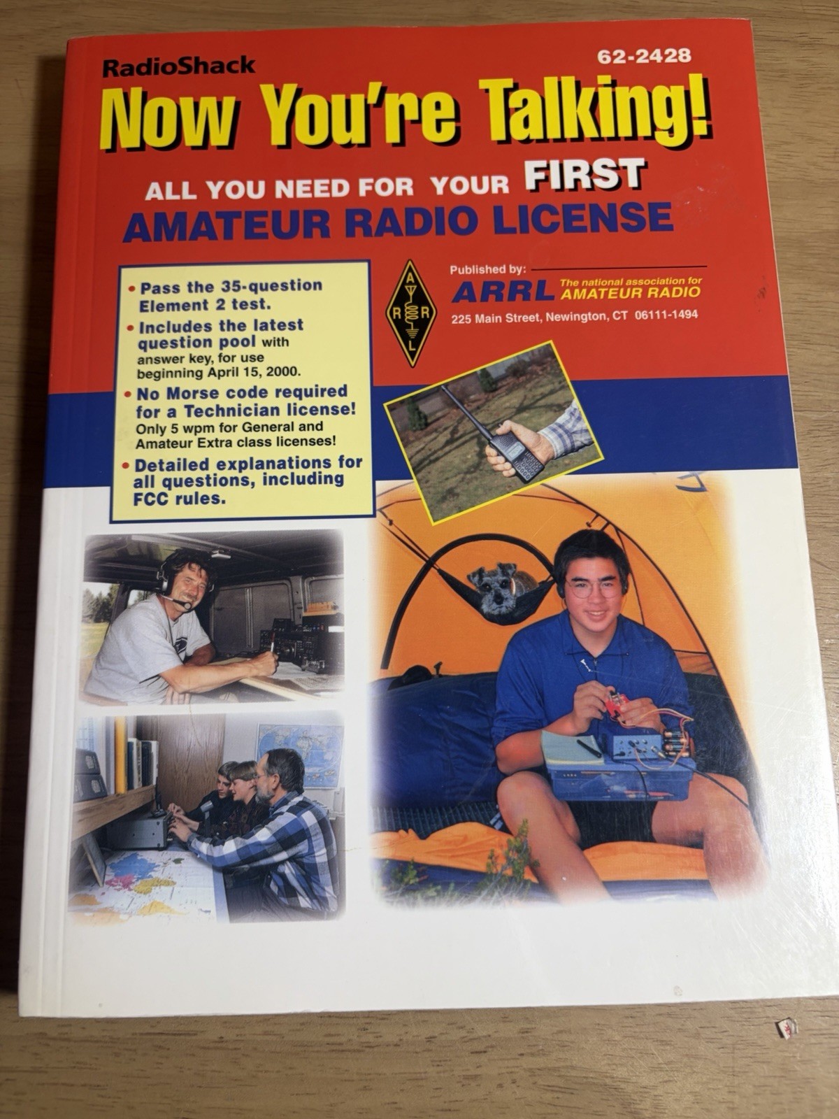 RadioShack Now You’re Talking Amateur Radio License ARRL 2000 Radio Shack FINE