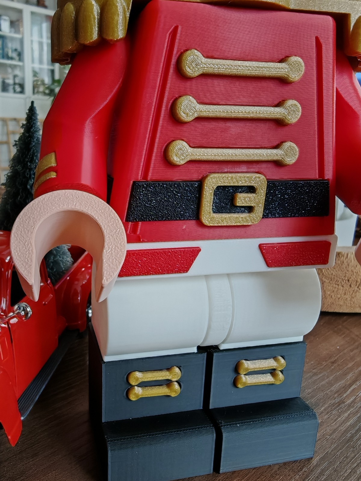 3D Printed LEGO Inspired -NUTCRACKER MINIFIGURE