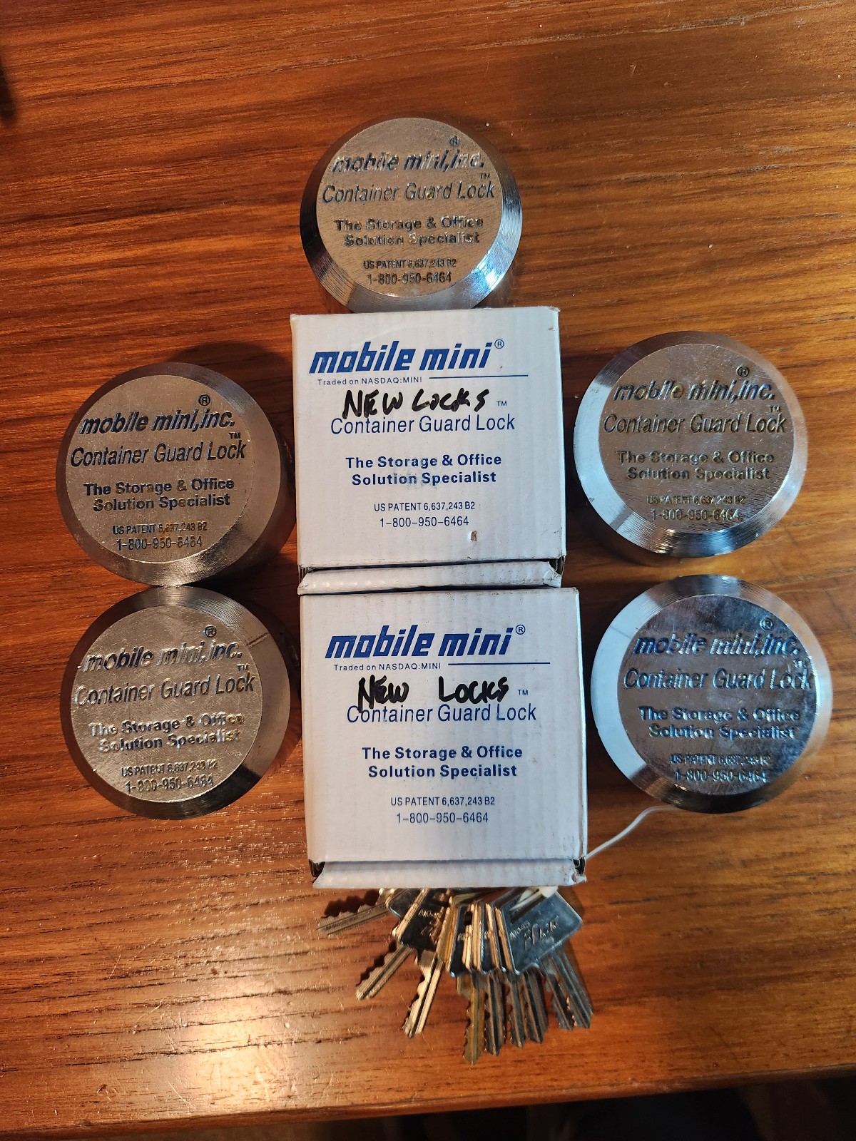 7 Mobile Mini Container Guard Locks Keyed Alike
