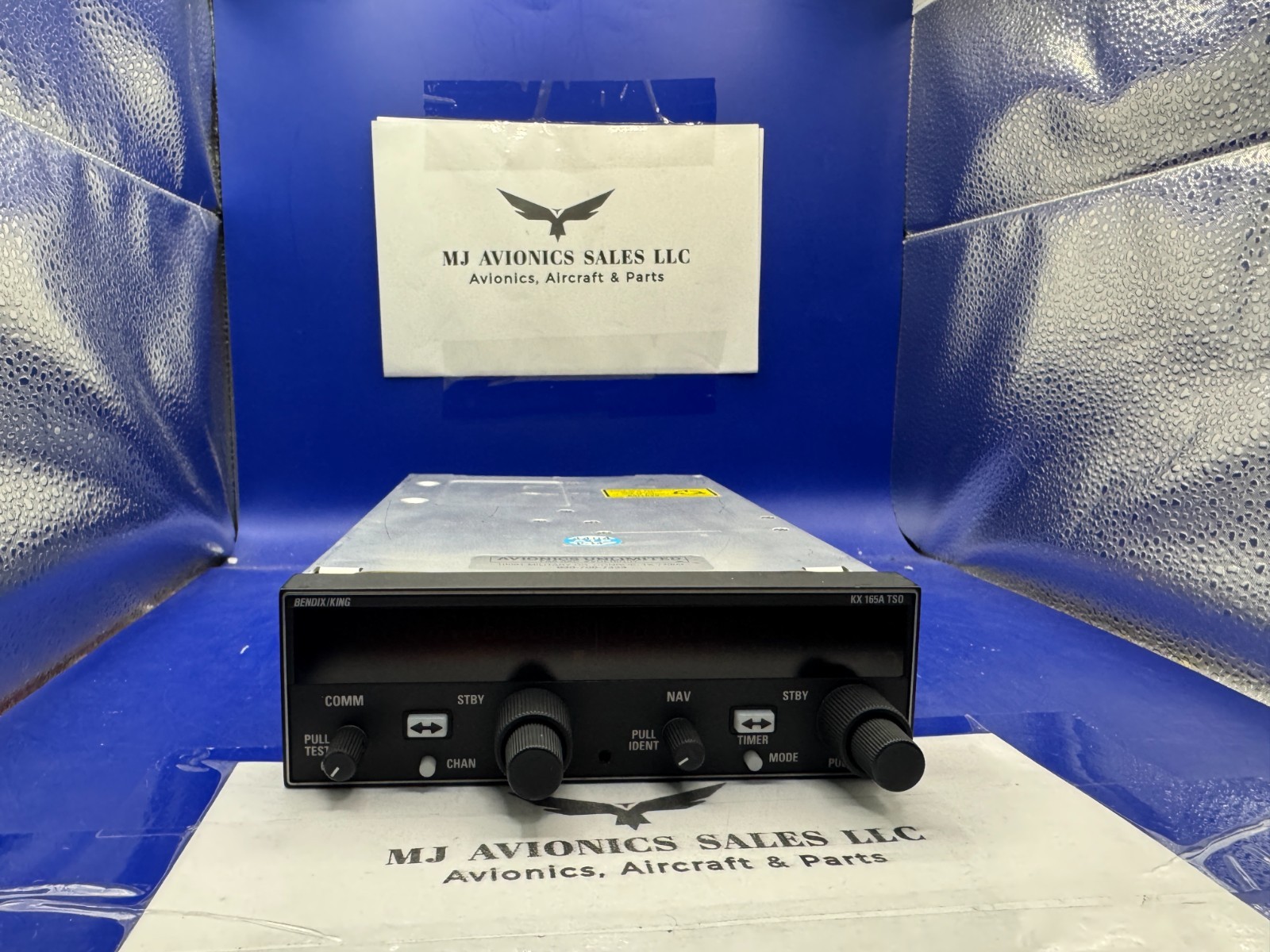 BENDIX/KING KX 165A 28 VDC P/N 069-01033-0101 WITH GLIDESLOPE WITH FAA FORM 8130