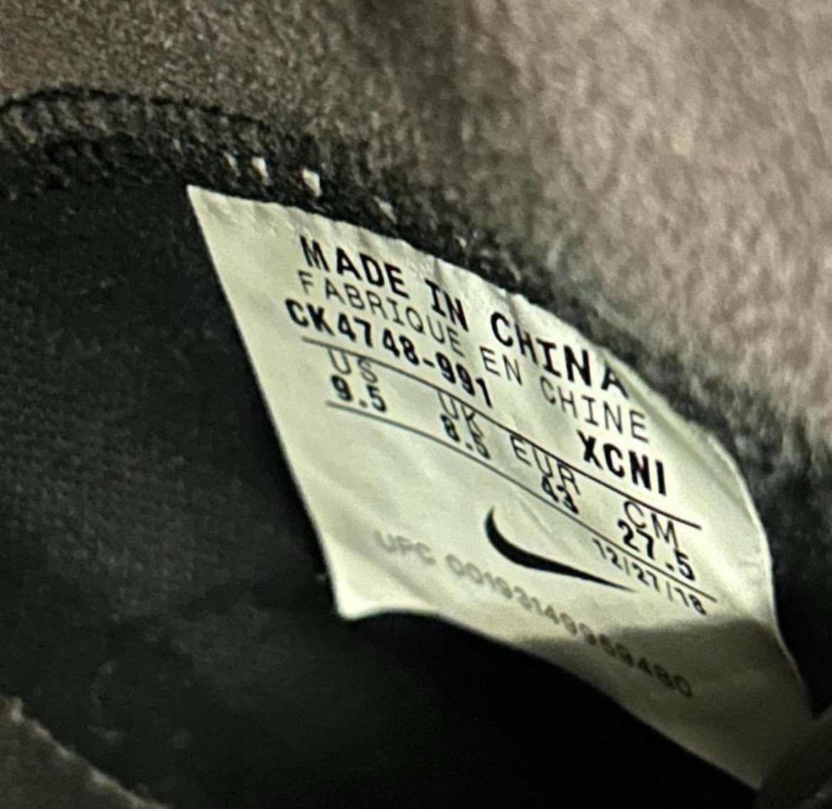 Nike and Pendleton with a super cozy wool upper used no box look at pics!!