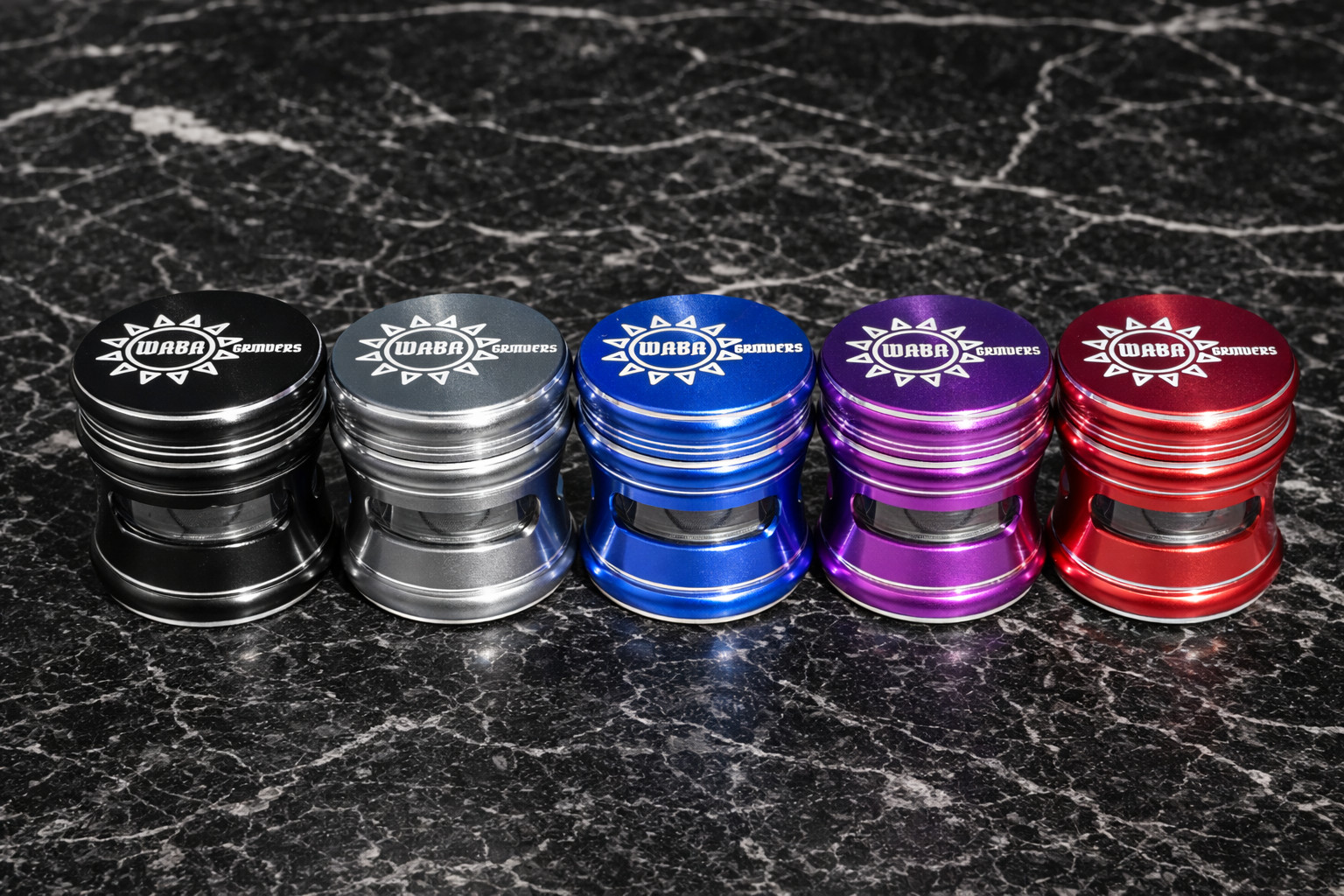 Aluminum Herb Spice Grinder 2.5"