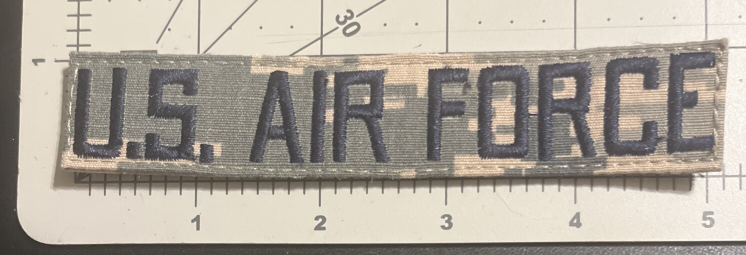 United States Air Force Tag For Combat Uniform