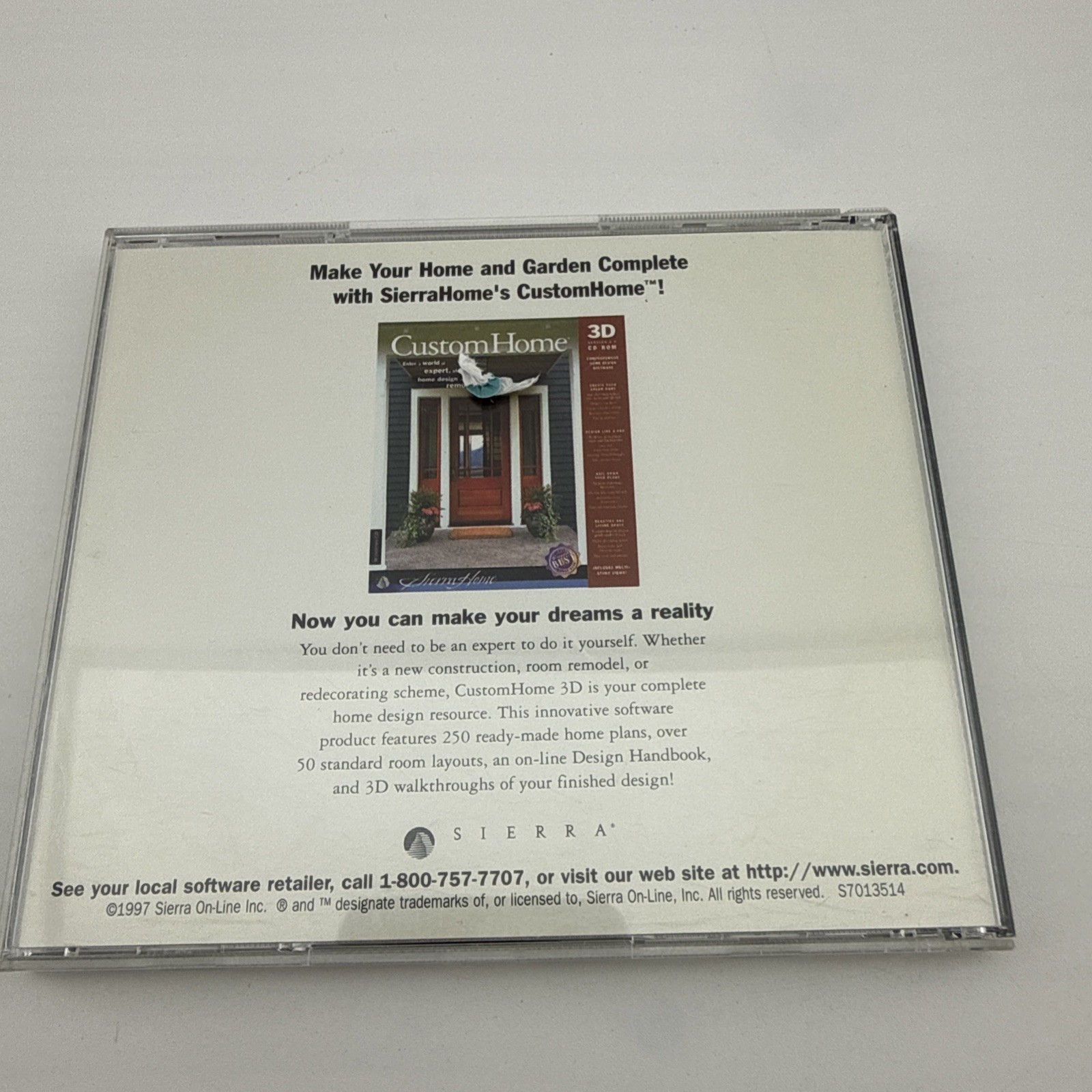 Sierra Home Land Designer PC CD-ROM Software