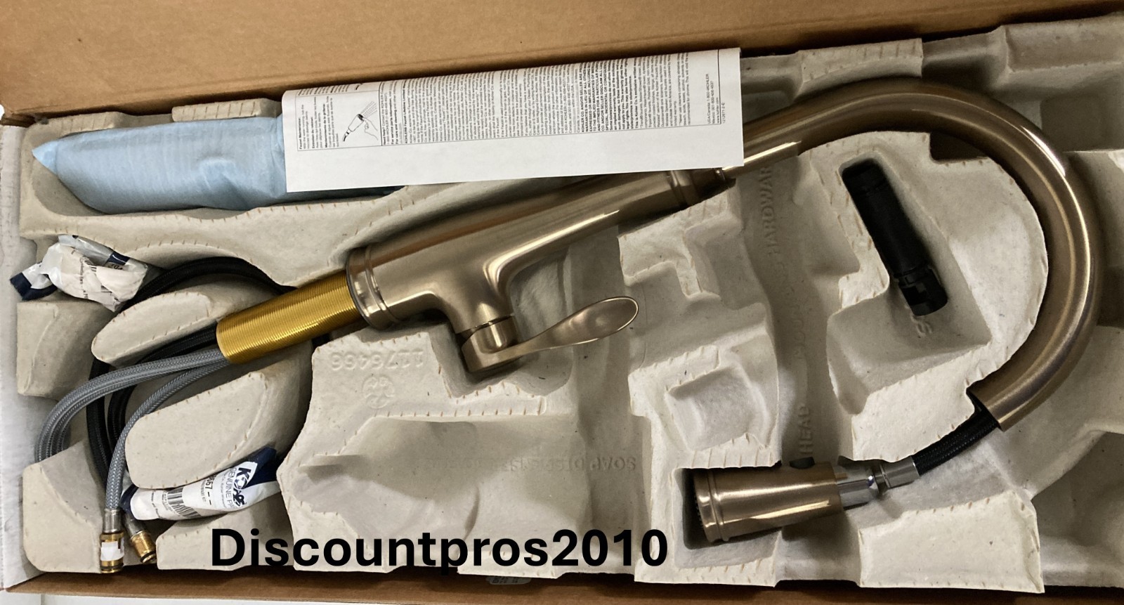 Kohler 560-BV Bellera Pull-down kitchen sink faucet Brushed Bronze
