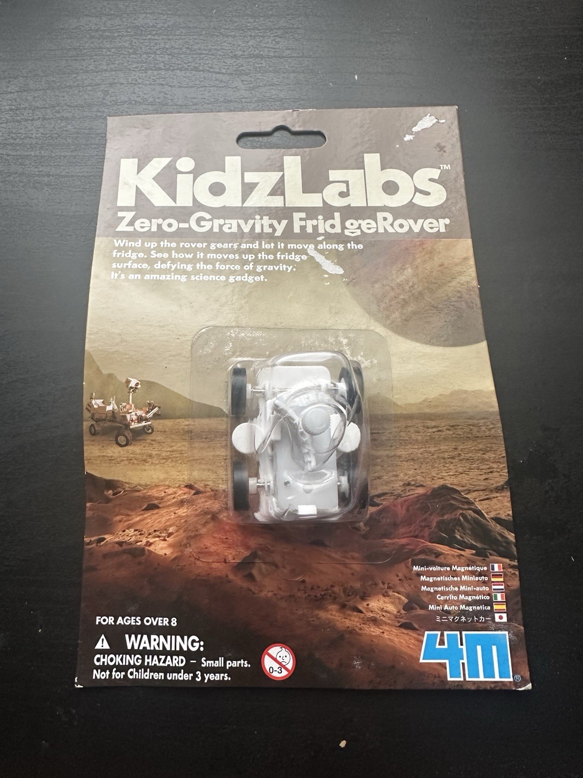 Zero-Gravity Fridge Rover - 4M New