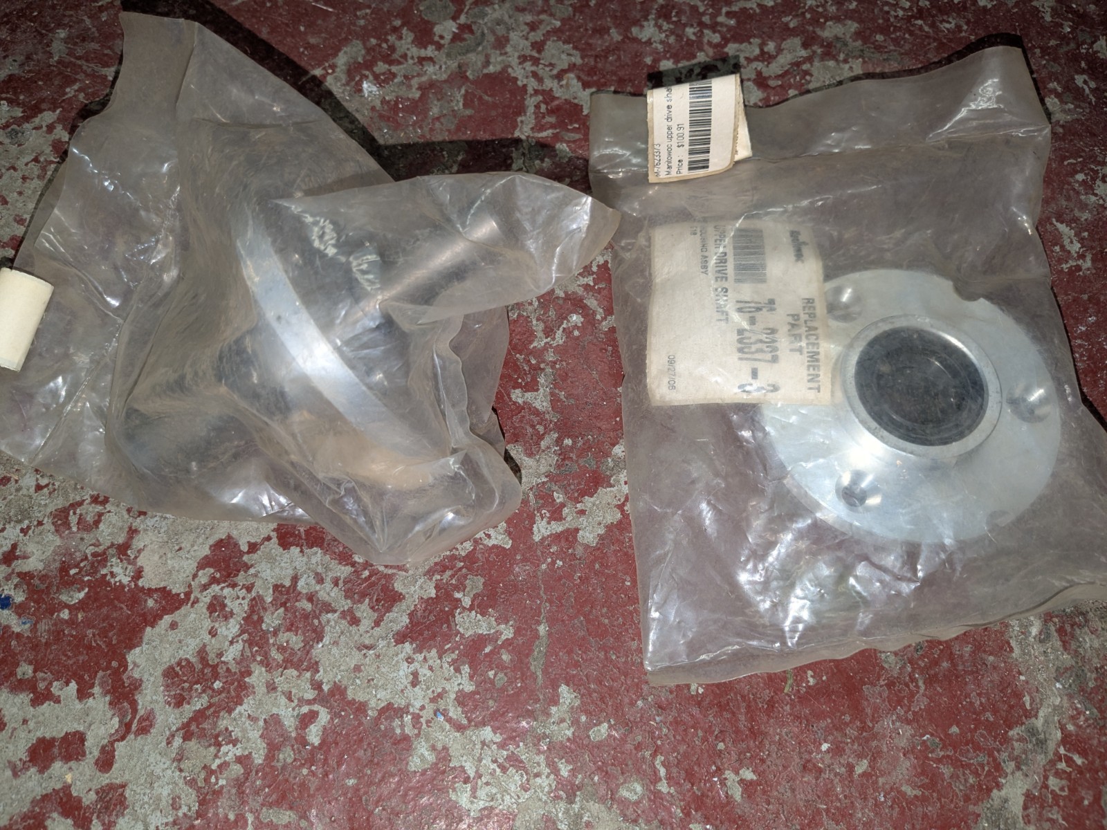 Manitowoc Upper & Lower Drive shaft 76-2337-3 & 76-2314-3 Ice Machine Parts