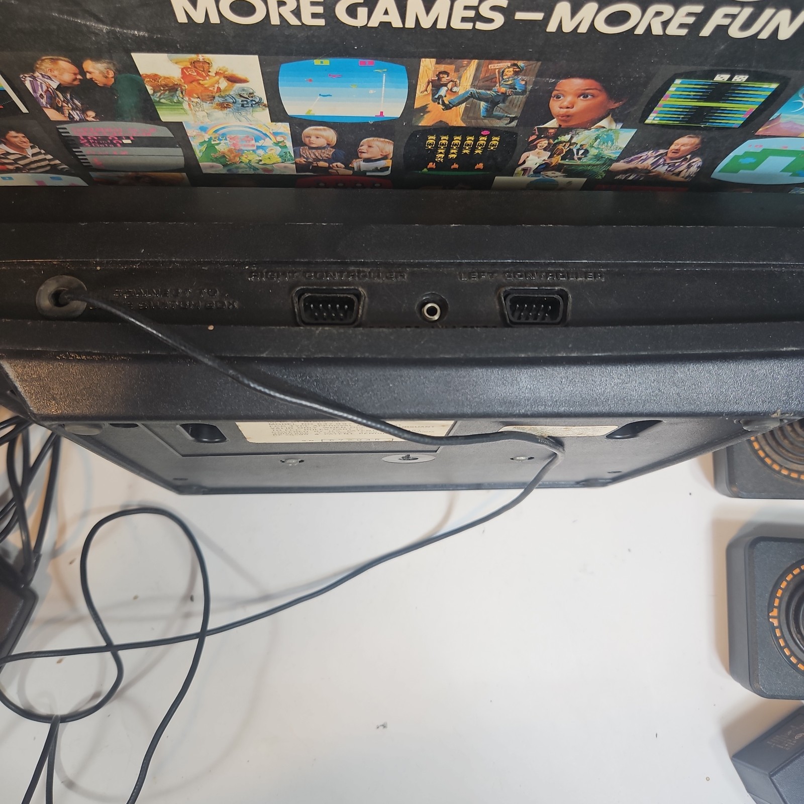 Atari 2600 Console, two sticks, two paddles. With Box. UNTESTED. Model CX-2600A