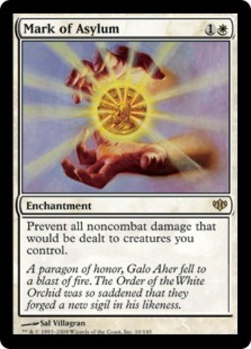 1x Mark of Asylum Heavy Play MTG Magic - Kid Icarus -