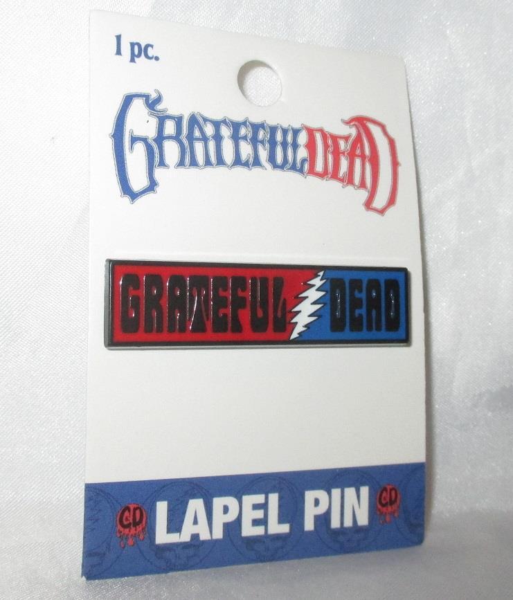 Grateful Dead 60's Logo Lapel Pin Rock New