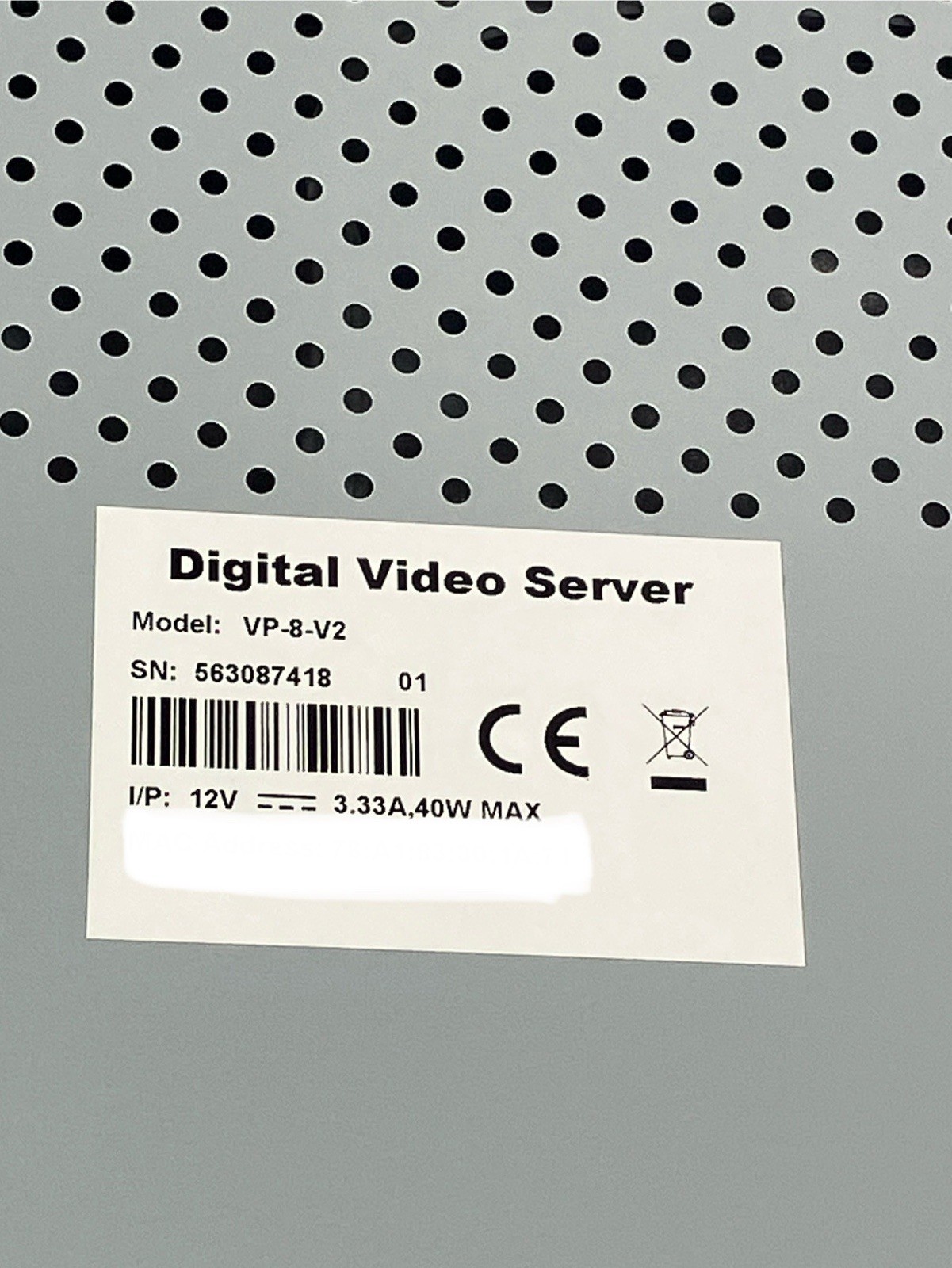 VP-8-V2 8 Channel Encoder