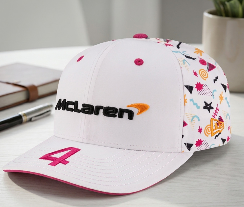 NWT McLaren Formula 1 Team White Cap Adjustable Motorsport Racing Hat Unisex