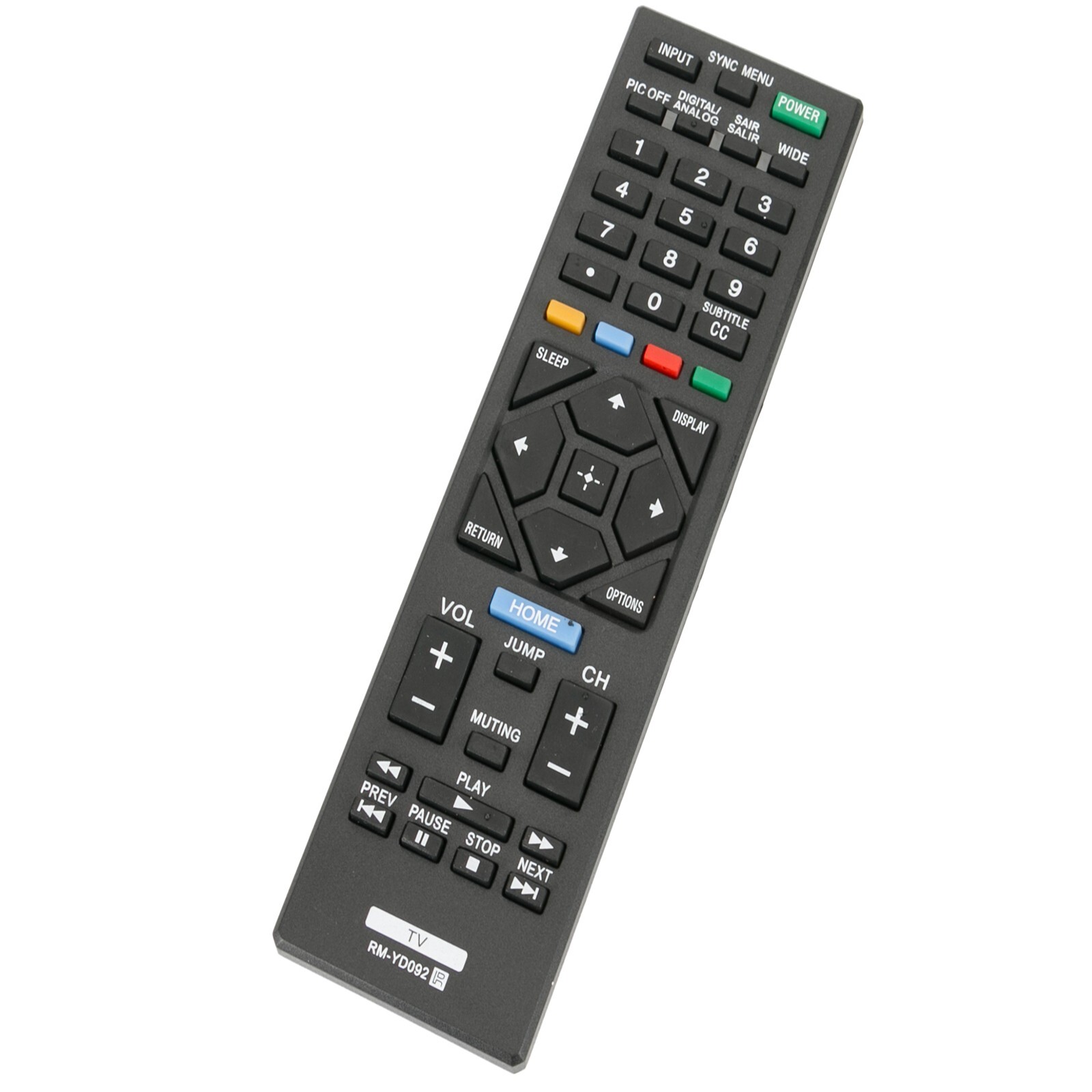RM-YD092 Replace Remote for Sony LED TV KDL-40R450A KDL-50R450A KDL-40R550C
