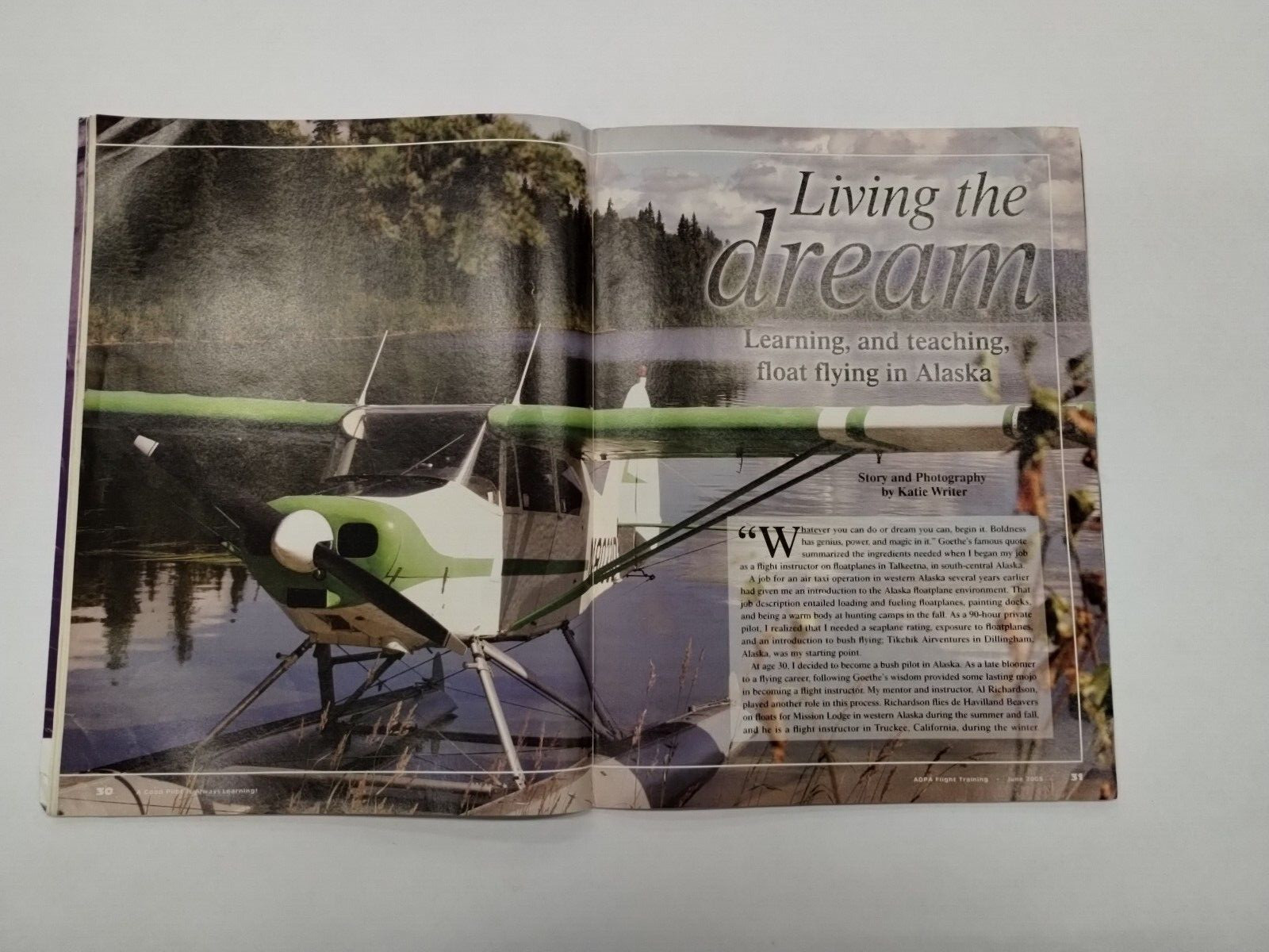 AOPA Flight Training Magazine June 2005-Original