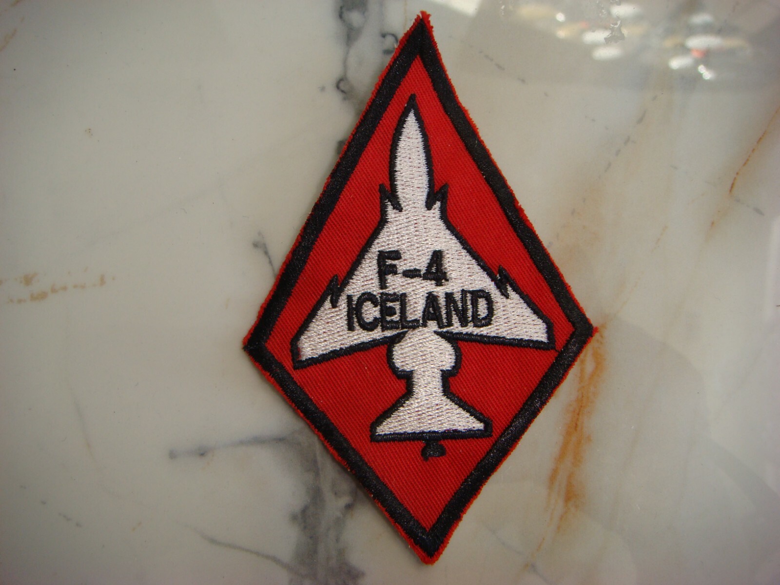 US AIR FORCE 57th FiIGHTER INTERCEPTOR SQUADRON F-4 'ICELAND' PATCH