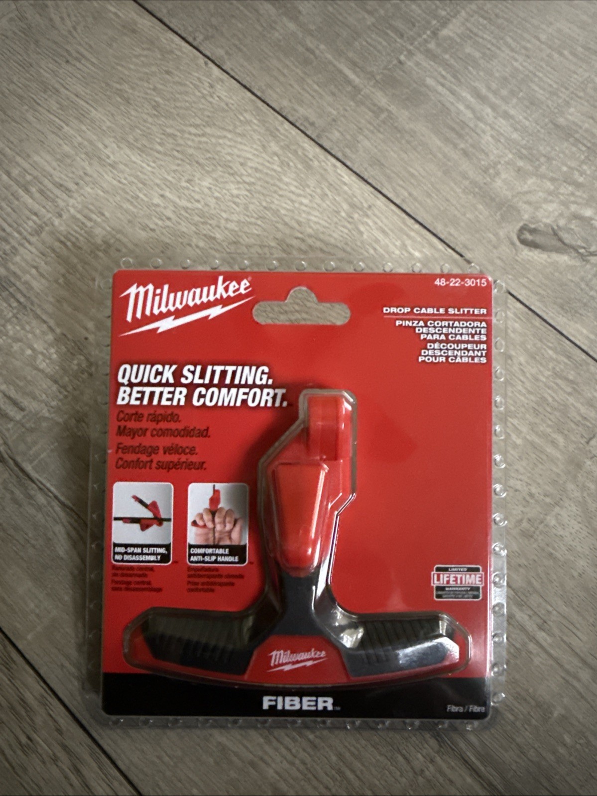 Milwaukee 48-22-3015 Fiber Optic Drop Cable Slitter