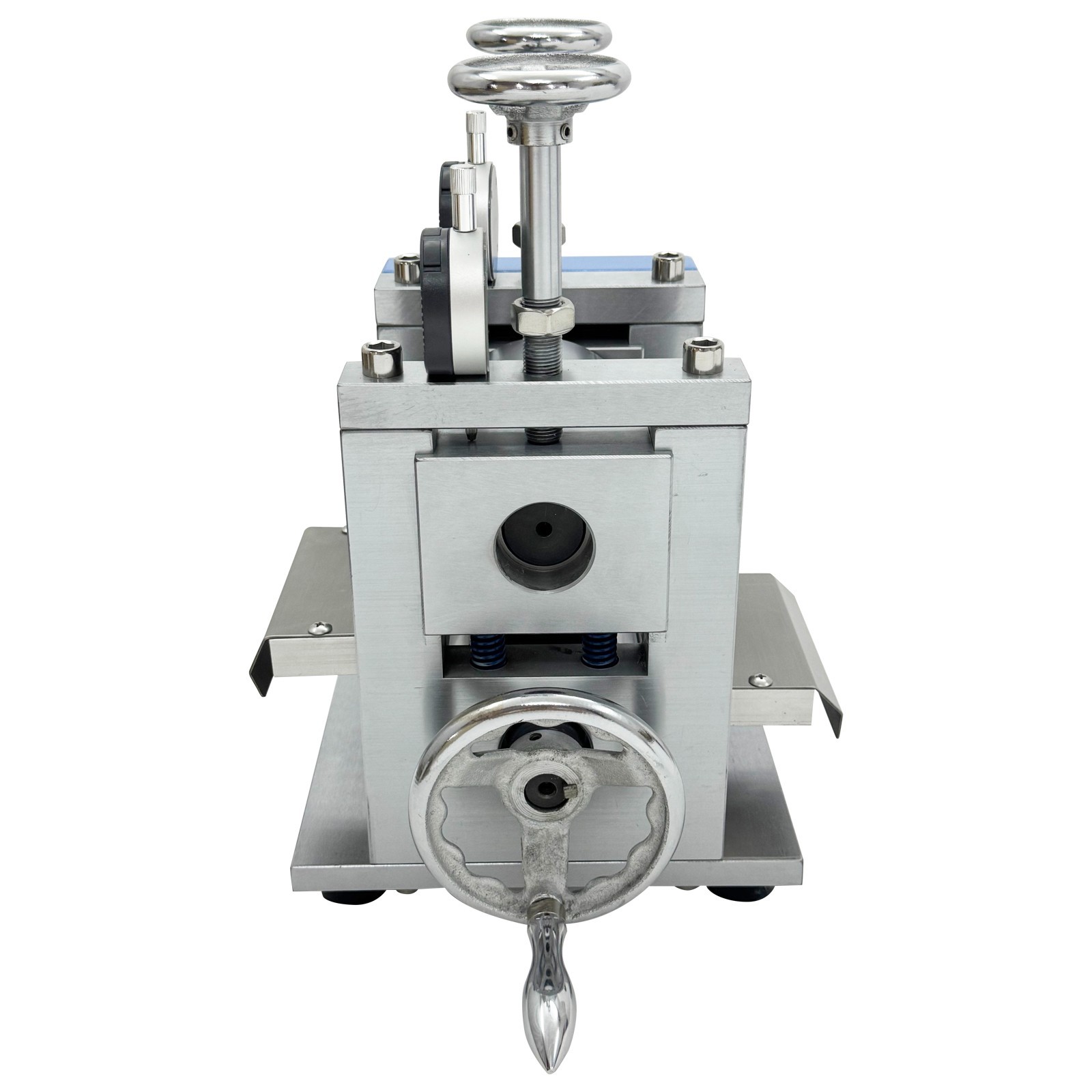 Manual Vertical Lab Electrode Sheet Calender Roller Press Machine 0~3MM