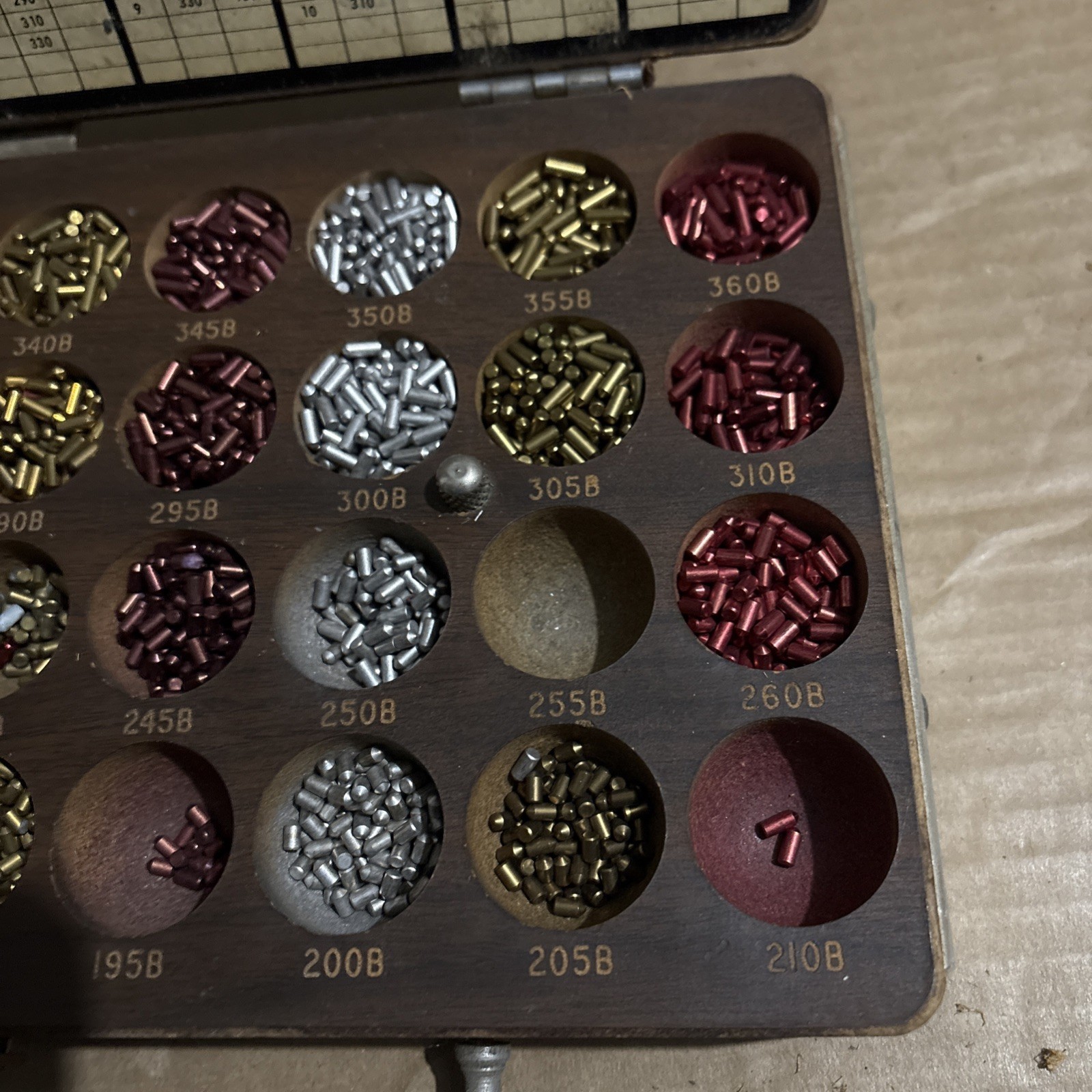Vintage-Used-Precision Zip Pins Rekey Kit