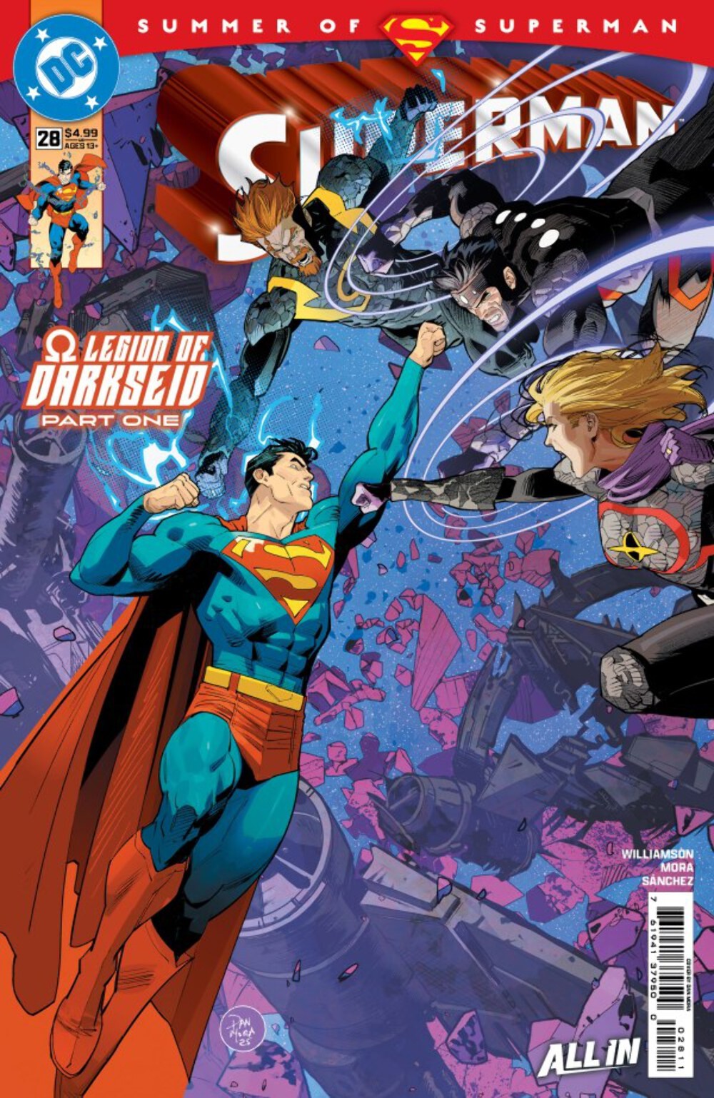 Superman #28 Cvr A Dan Mora
