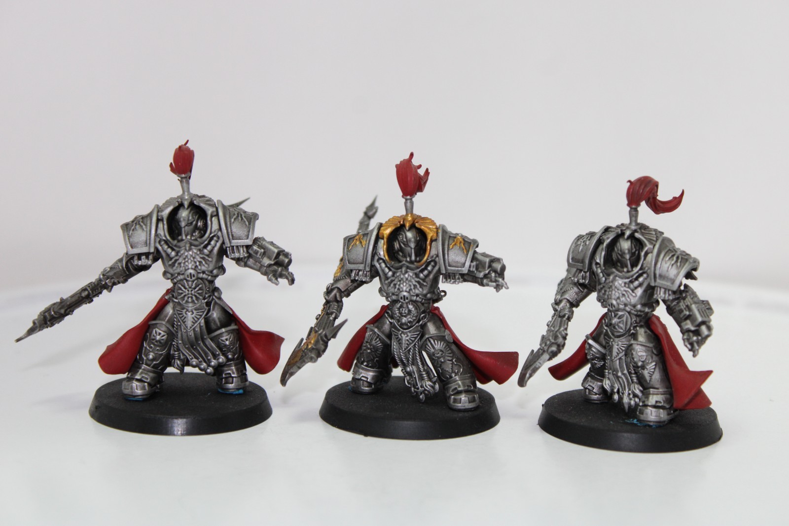Warhammer HH 40K Adeptus Custodes Allarus Custodians x3 Good Cond 72526 C