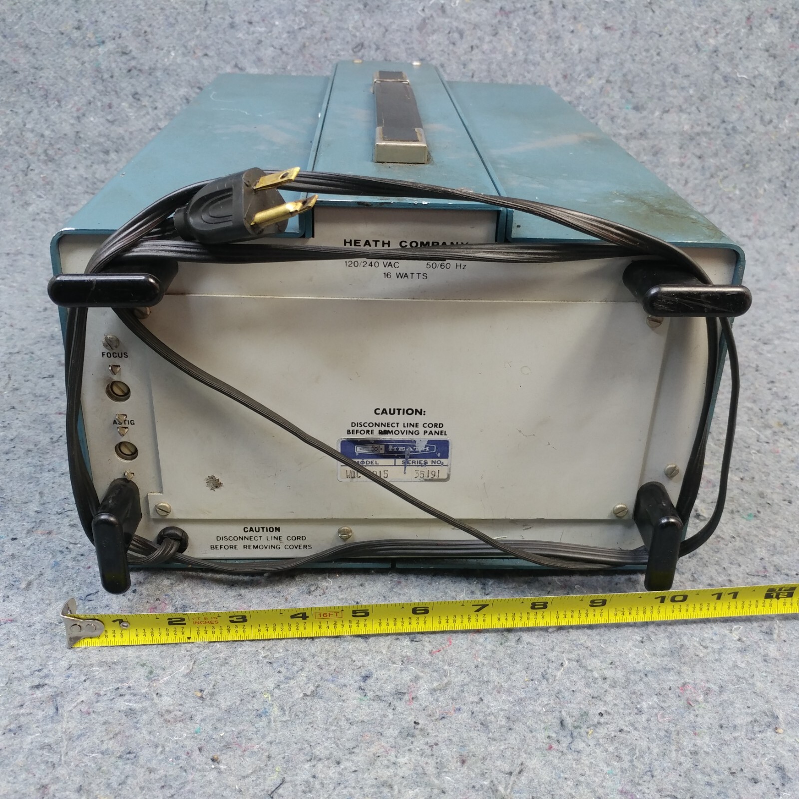 Heathkit CO-1015 Solid State Engine Ignition Analyzer Vintage As-Is NOT Working