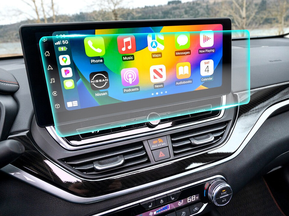 Crystal Clear Screen Protector for 2023 Nissan Altima 12.3in Vehicle Navigation