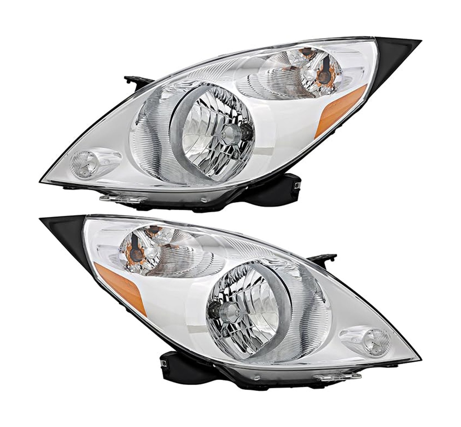 Compatible with Chevrolet Chevy Spark Headlights Lamps Set 2013 2014 2015 Hal...