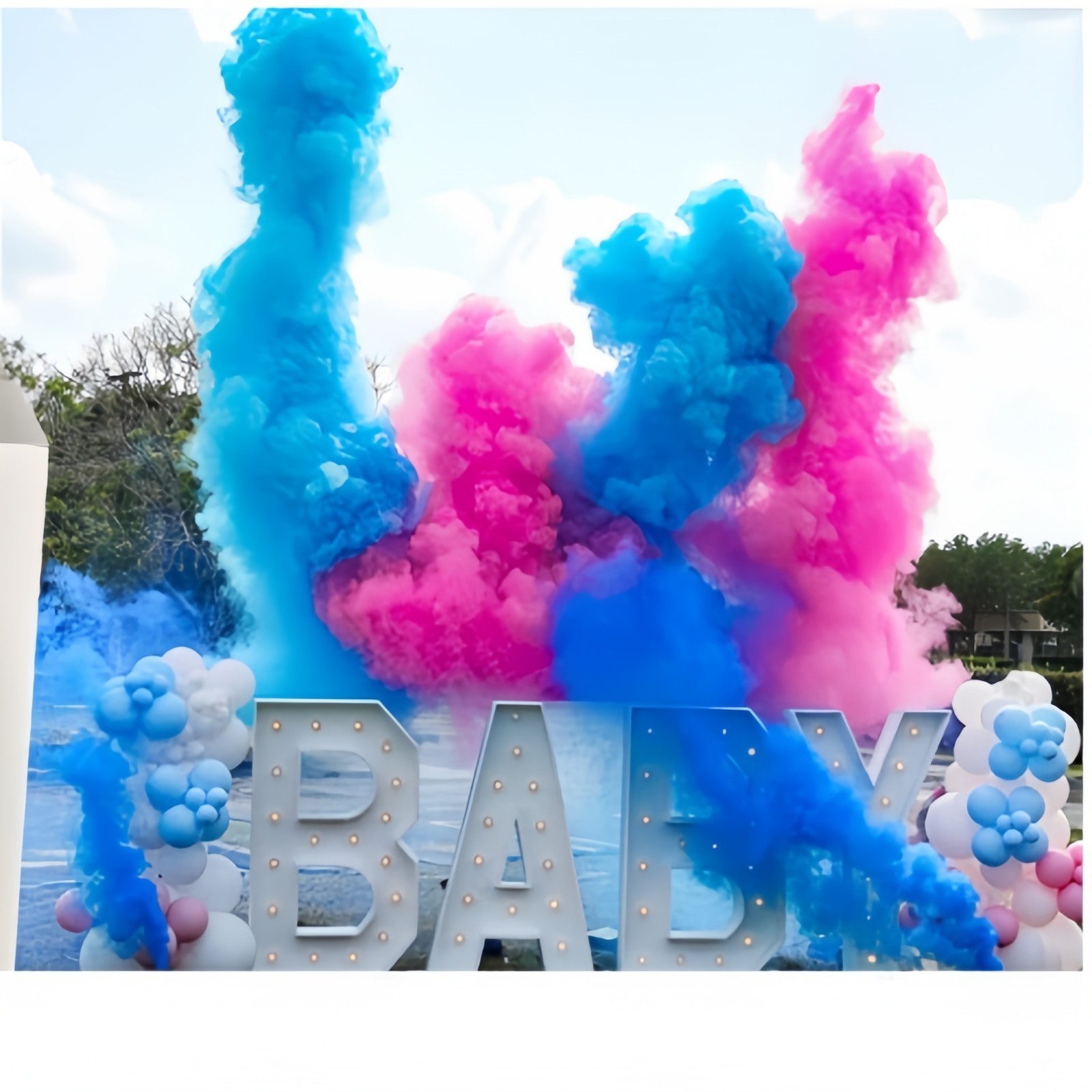 2/100W Air Driven Stage Mini Confetti Fall Streamer Cannon Cloud Powder Machine