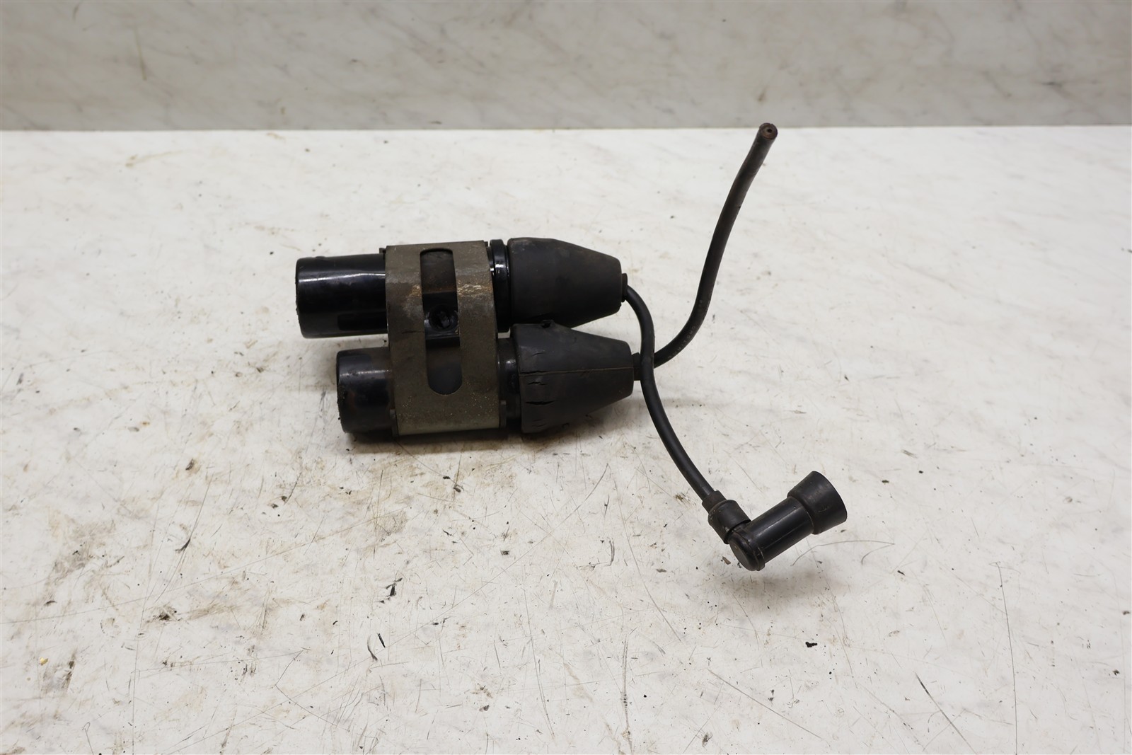 1967 Yamaha DS5 Ignition Coils Spark Plug Caps
