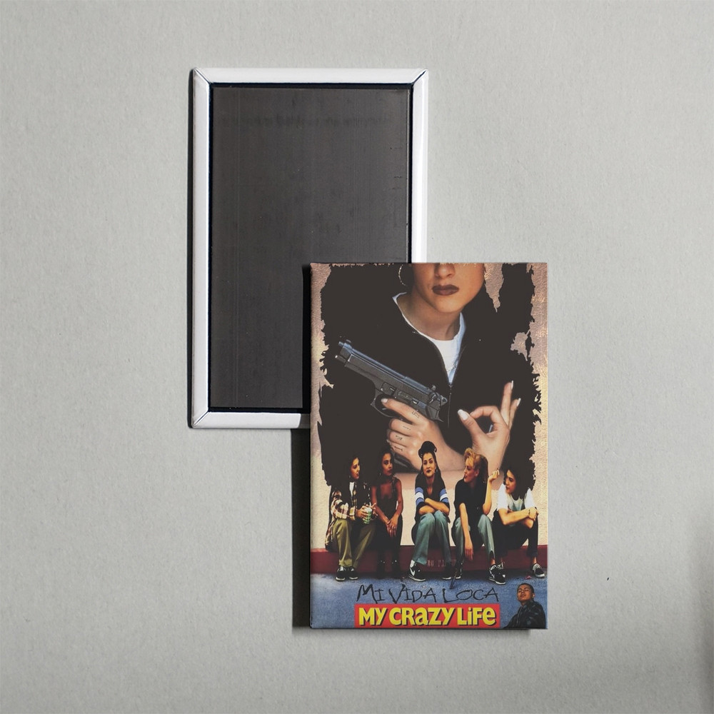 Mi Vida Loca Mini Movie Poster Fridge Locker Magnet