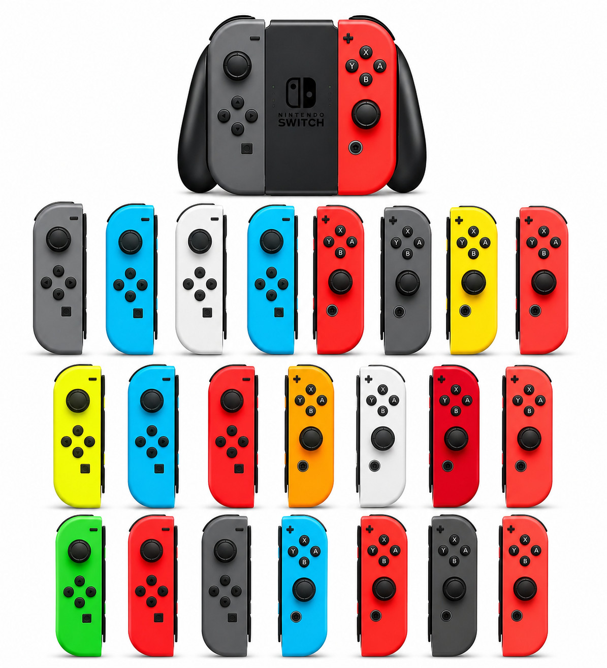 Official Joy Con Nintendo SWITCH Controller JOYCON AUTHENTIC OEM  Remote TESTED