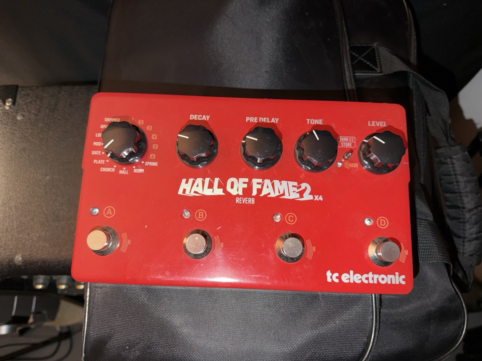 TC Electronic Hall of Fame 2 X4 Digital Reverb Effects Pedal