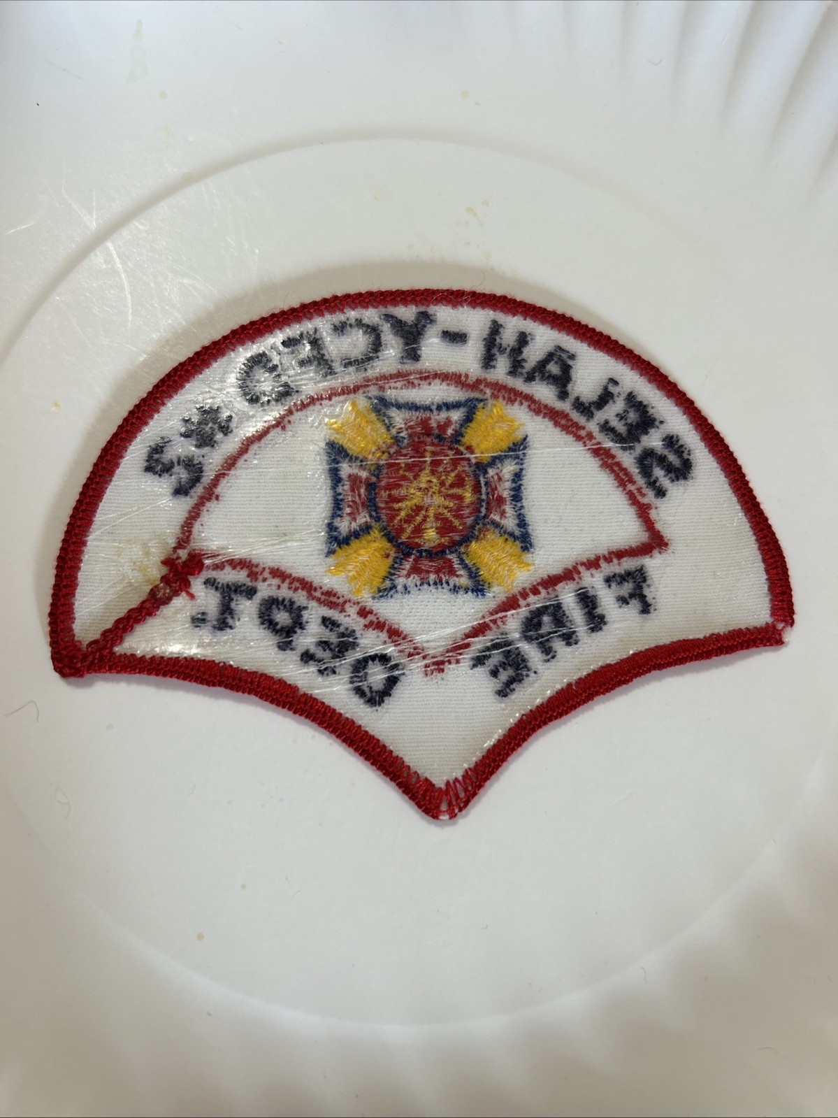 Vintage Fire Station Patch Selah YCFD #2 Yakima WA Dept Engine Firefighter