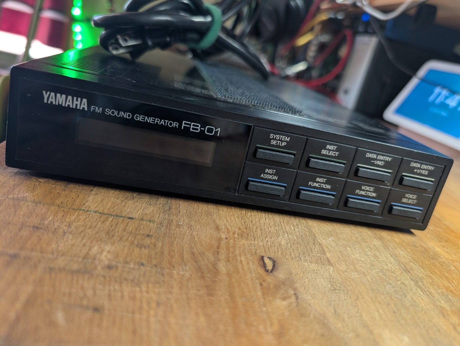 Yamaha FB-01 FM Sound Generator Tone Module Synthesizer Working from Japan