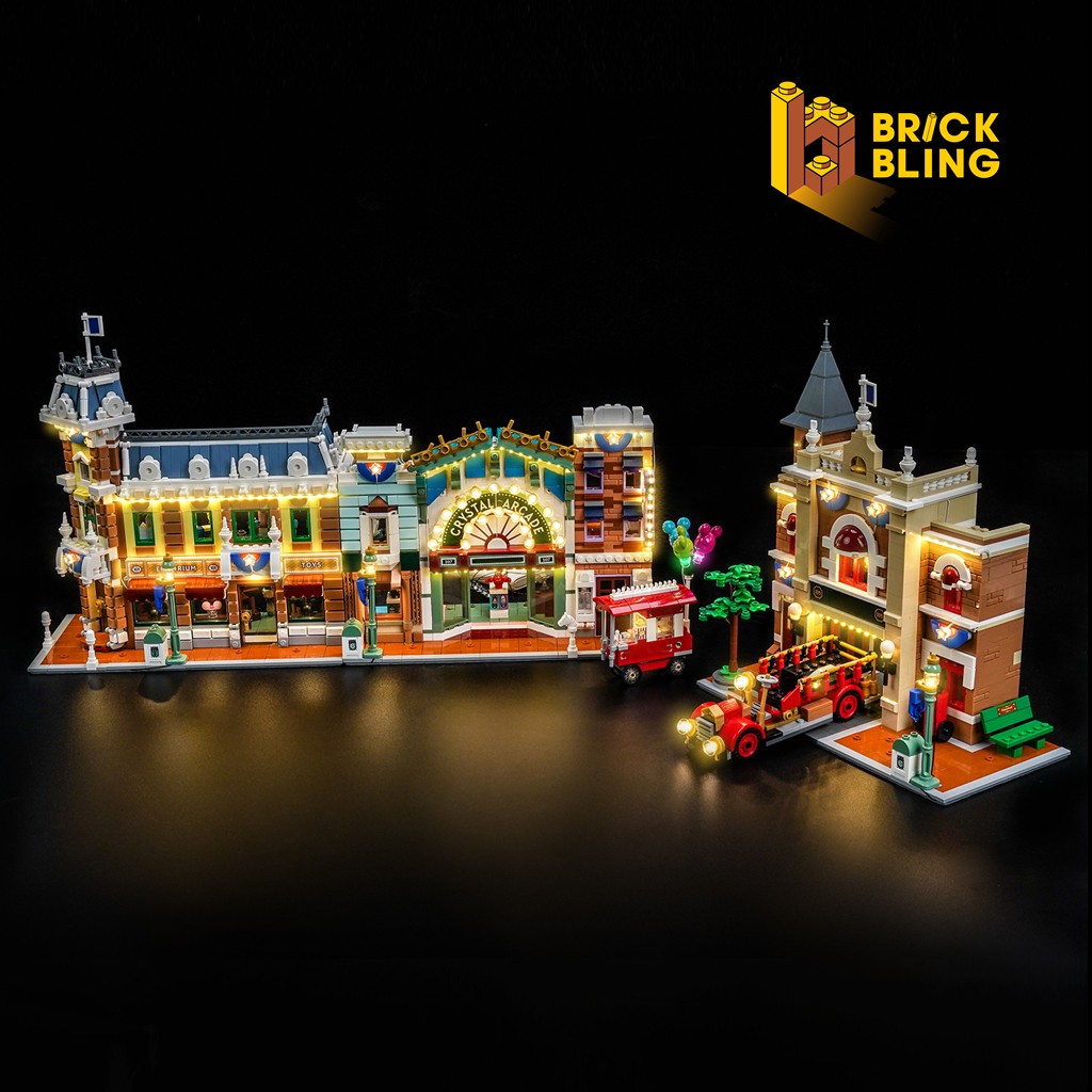 BrickBling LED Light for LEGO Disney Main Street, U.S.A. 43302 (Standard)