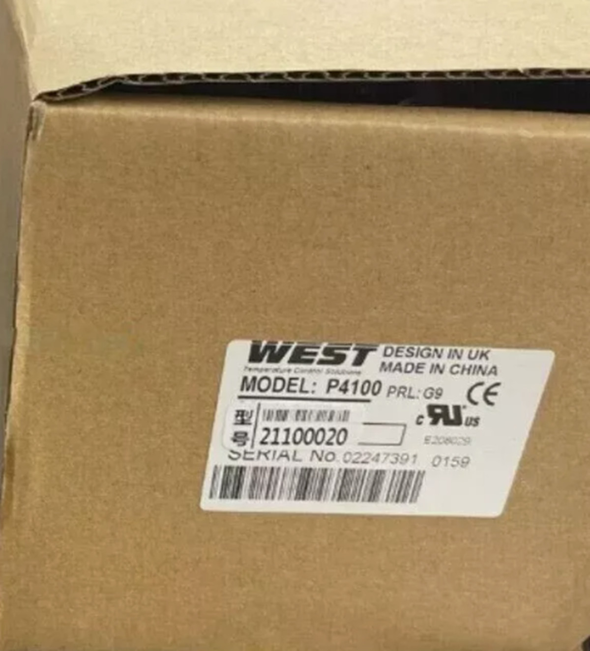 1PC New WEST P4100 21100020 Temperature Controller