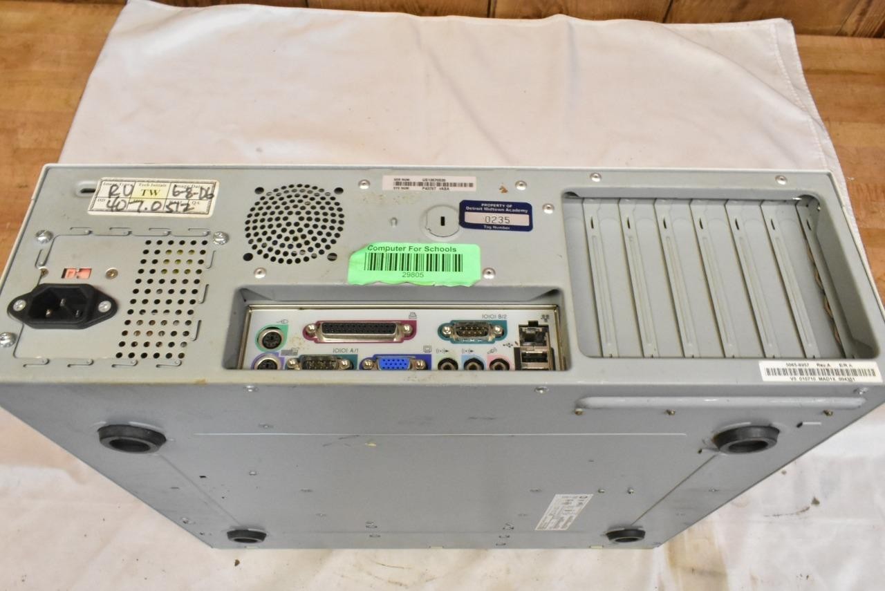 3 HP Vectra Vintage Computer Vectra VL400 DT Untested
