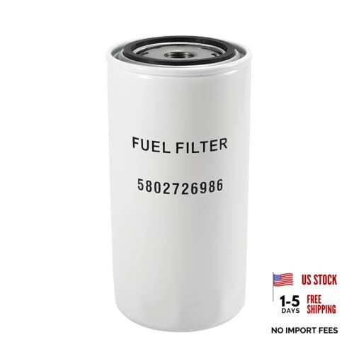 5802726986 Fuel Filter, Compatible with New Holland C227 C232 C234 C237 C238