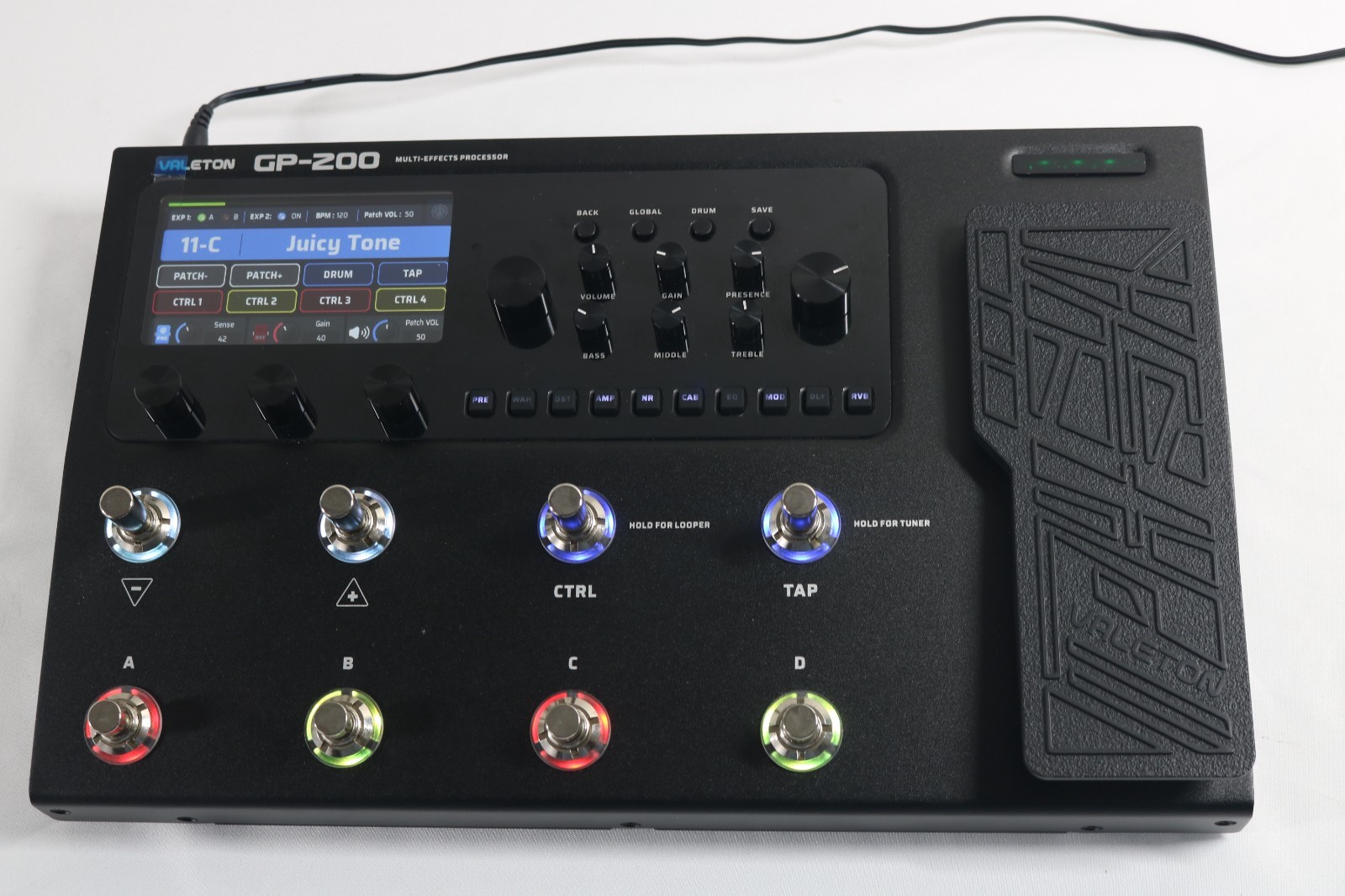 VALETON GP-200R Multi Effects Processor Multi-Effects Guitar Bass Pedal