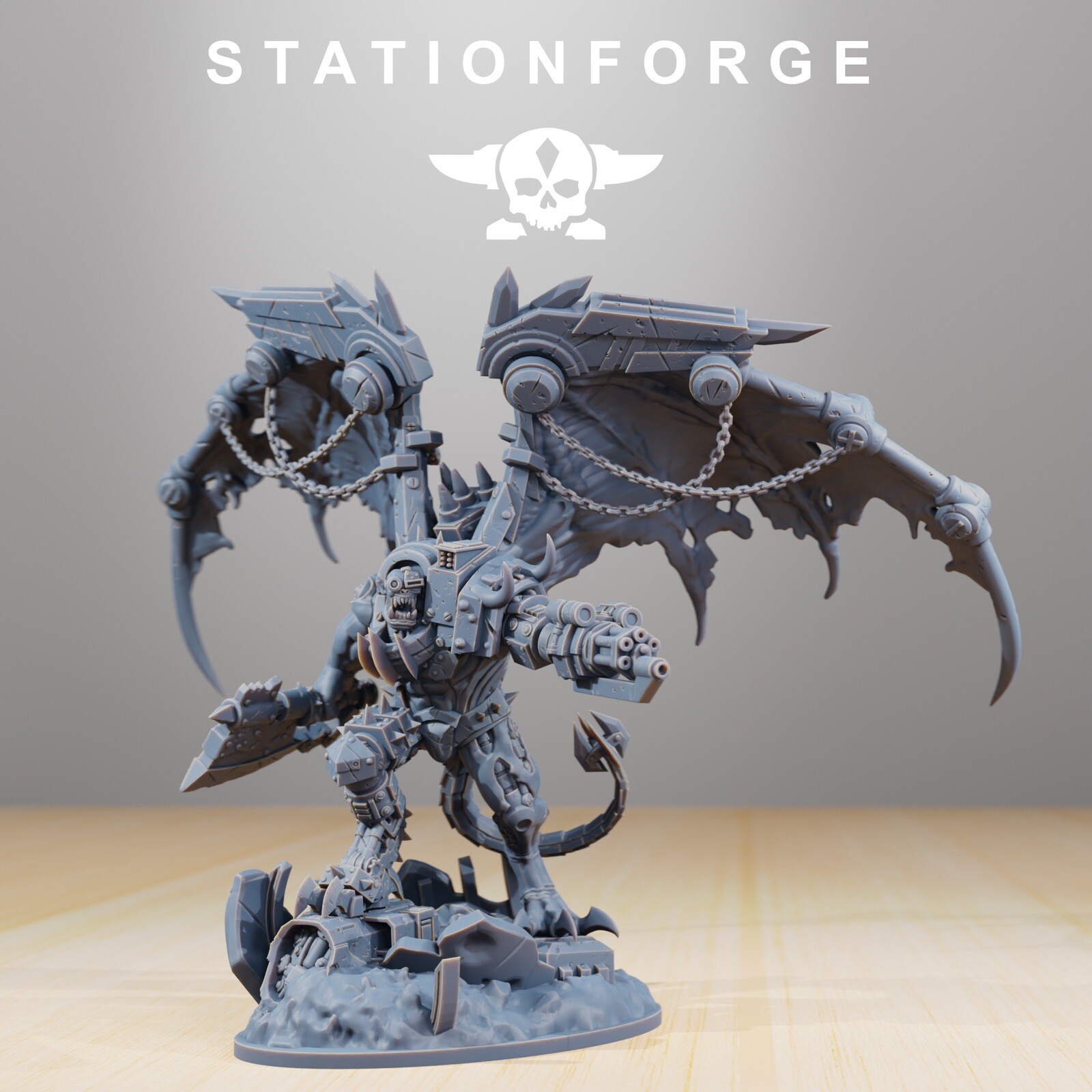 Orkaz Thazaron, Flying Orc Boss, Stationforge