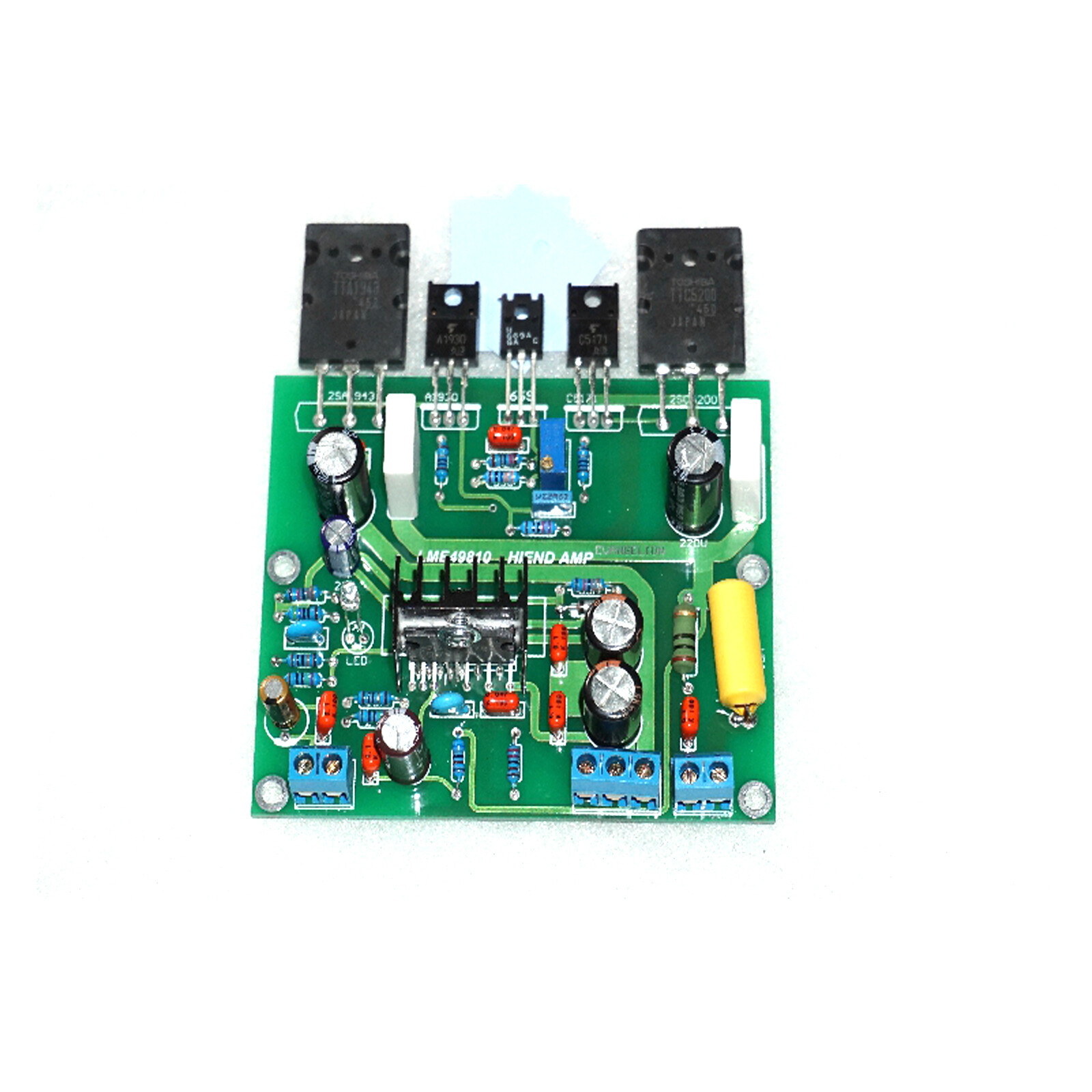 Finished Board LME49810 Mono 100W 8R without LME49810 IC