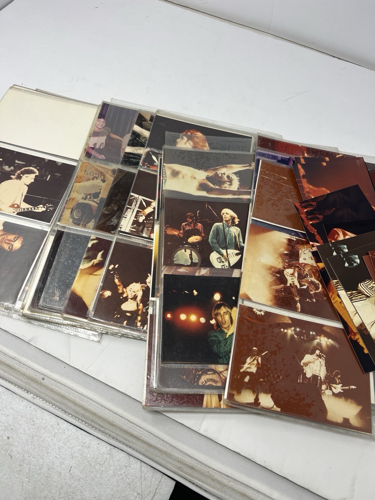 Vintage Photo Photograph Lot Concert Band Tour Rock Metal 80s 90s Maiden Ratt