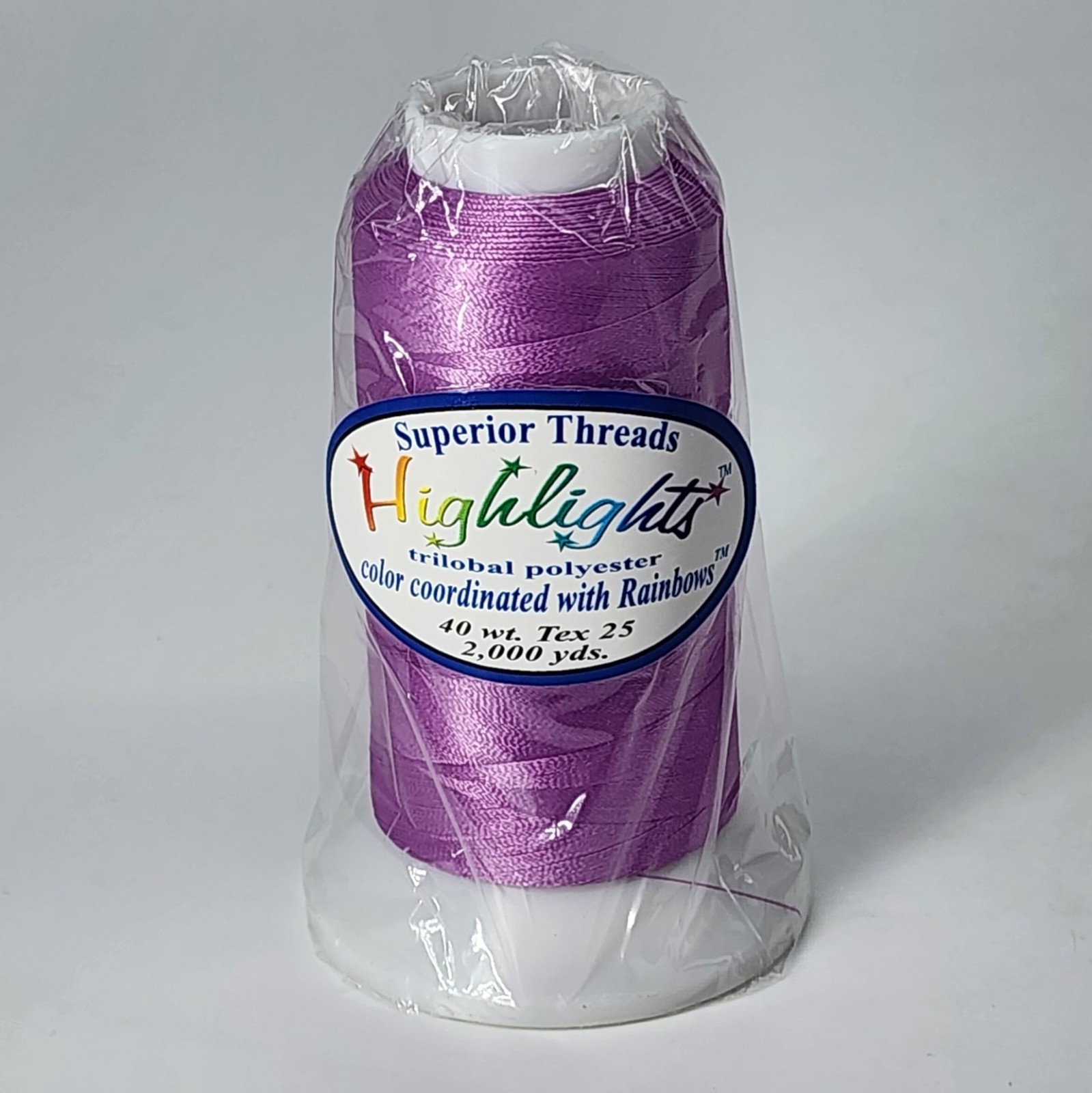 Superior Threads "Highlights" Fuchsia #720 40wt 2000 yds - BRAND NEW!