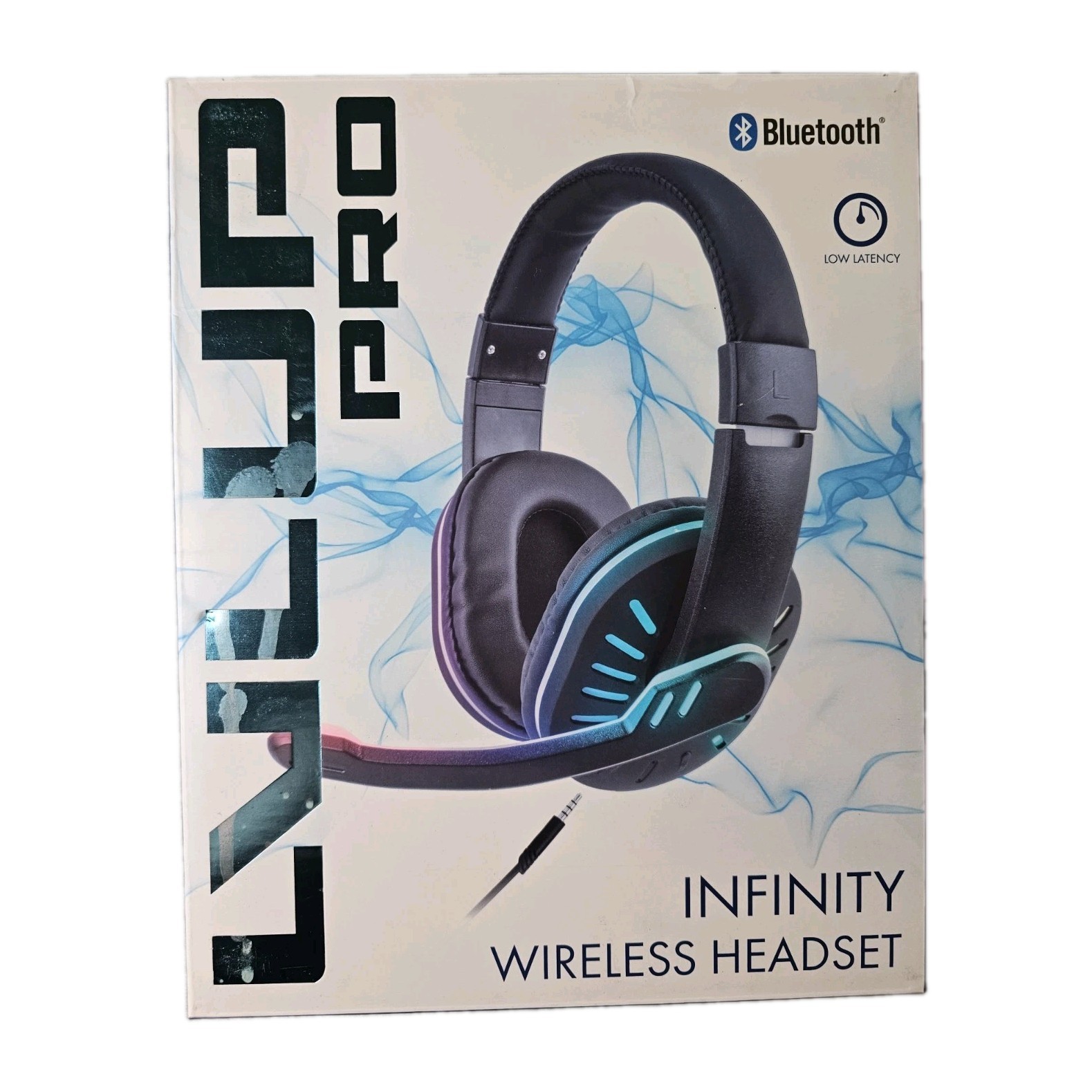 Level UP Pro Infinity Wireless Gaming Headset Bluetooth RGB Mic 12Hr Battery