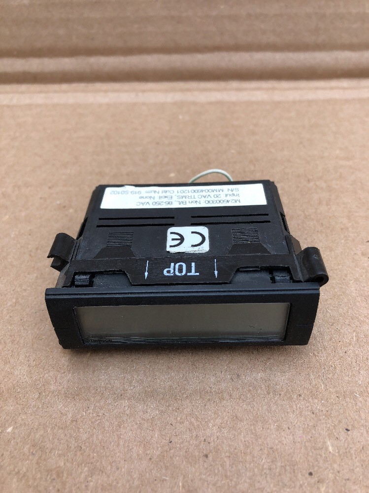 SIMPSON ELECTRIC M24500330 Meter 4-1/2 Lcd, 85-250Vac, 20Vrms #B-15
